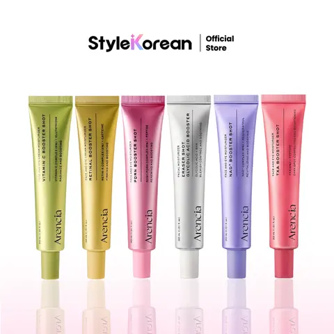 [Arencia] Booster Shot / Eraser Shot - Vitamin C Booster Shot, Retinal Booster Shot, PDRN Booster Shot,  Glycolic Acid Booster, NAD+ Booster Shot, TXA Booster Shot - Radiance and Boosting, Firming and Boosting, Renewing and Boosting
