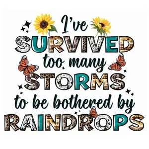 I've Survived Too Many Storms 2x2 Magnet