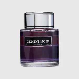 Aurora Gemini Men & Gemini Noir EDP for Men 50ml x 50ml 100ml Fragrance with Bergamot Mandarin Pepper Notes
