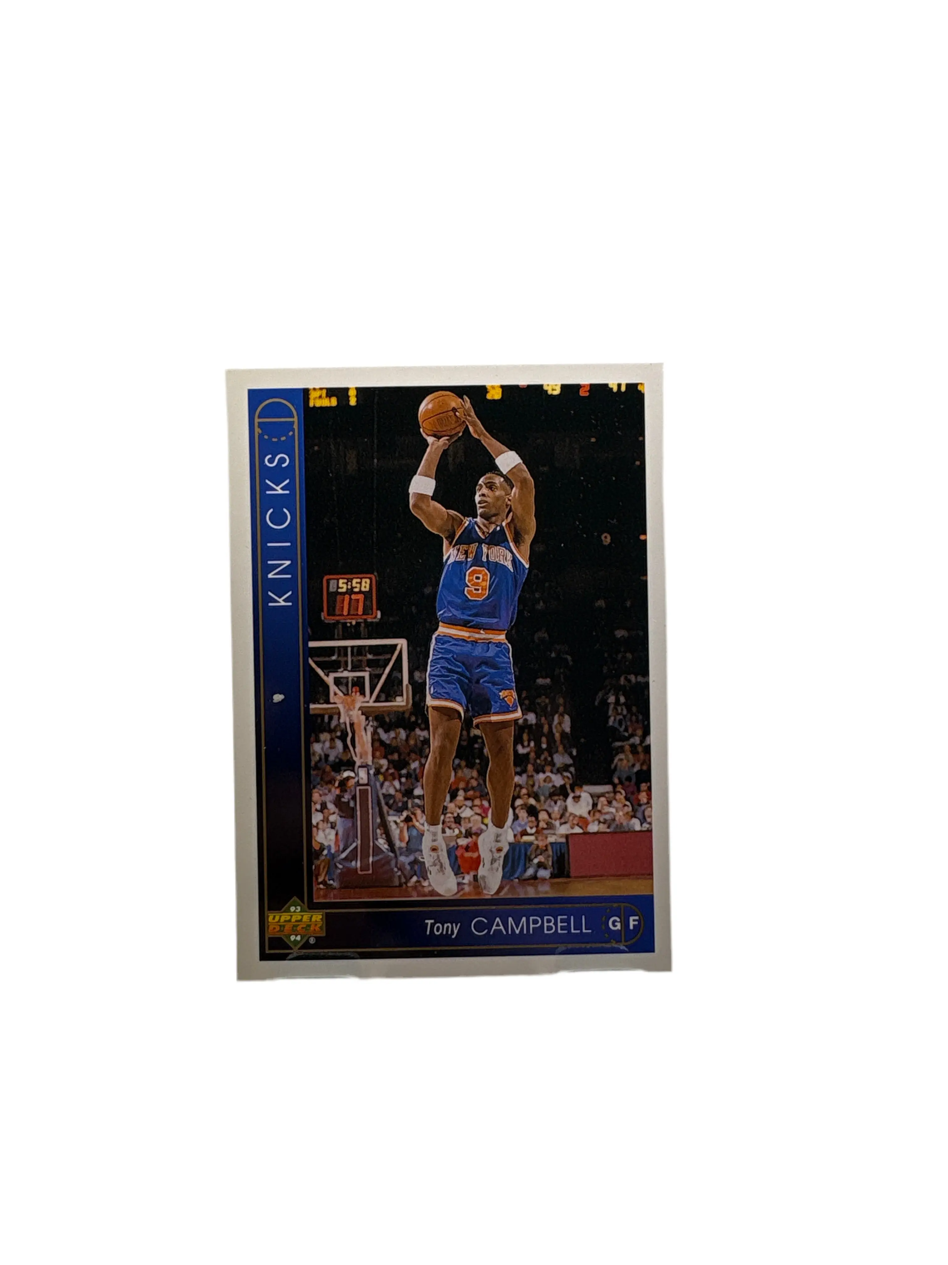 Upper Deck Tony Campbell