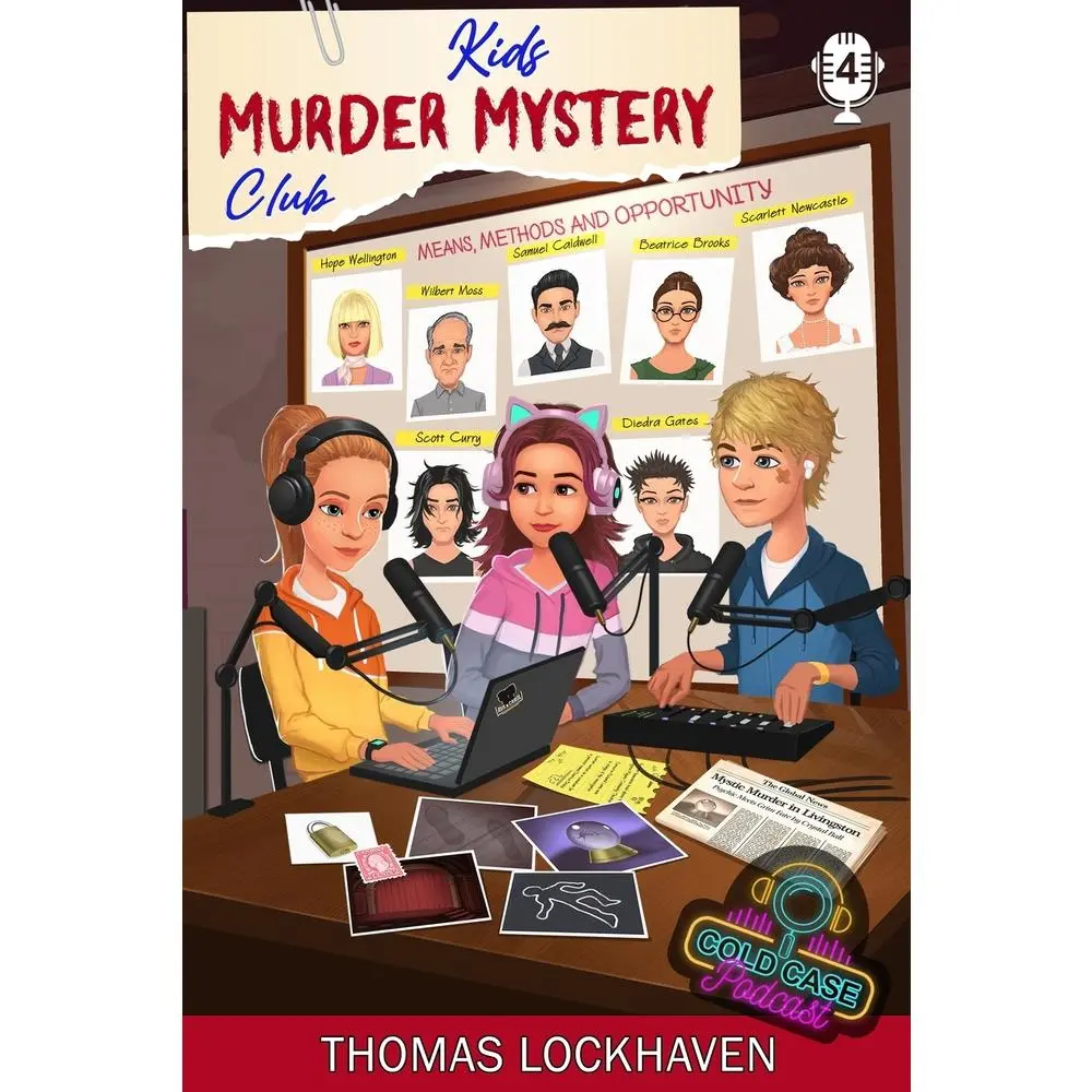 USED-Case File 4 - Scarlett Newcastle: Kids Murder Mystery Club: Cold Case Podcast by Lockhaven, Thomas (Paperback)