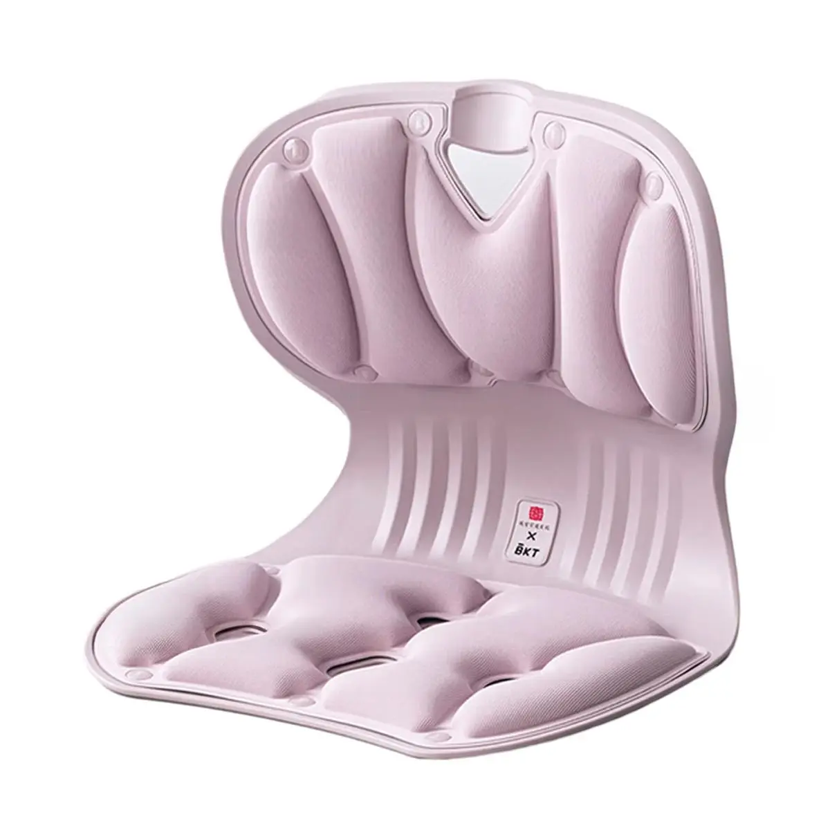 BKT Ergonomic Lumbar Support Cushion & Backrest Set - "Yang Mi" & Forbidden City Collab - Standard Lilac Purple - For Office Chair, Car Seat, Sofa - 363x327x333mm
