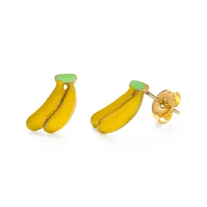Banana Stud Earrings