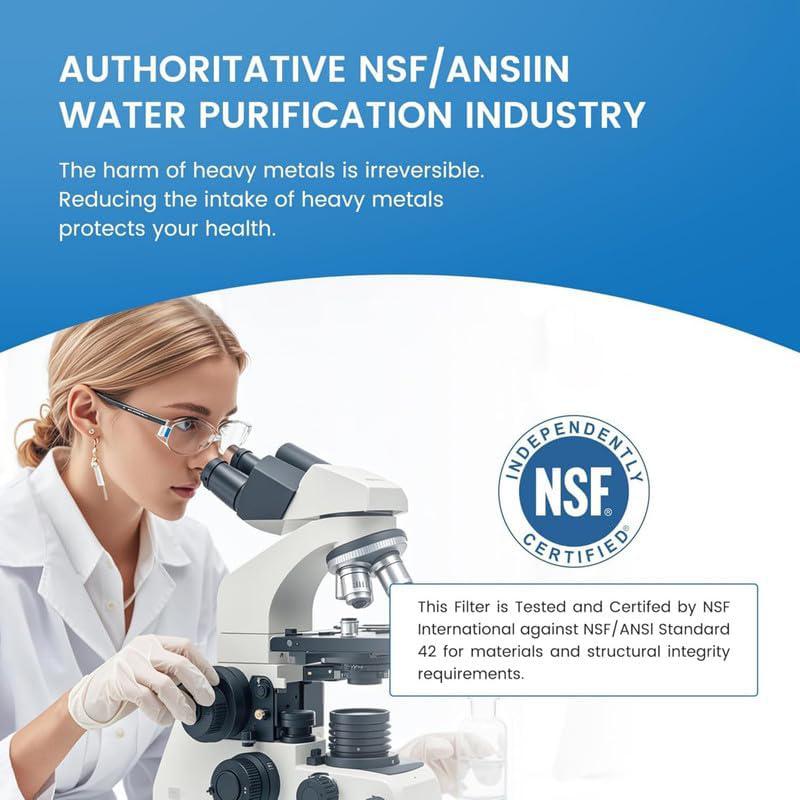 EveryDrop EDRARXD1 Refrigerator Water Filter – Filter A – UL Certified Under NSF/ANSI 42, 53 & 401 to Reduce 74 Contaminants Including Lead, Pesticides & Pharmaceuticals – Genuine Replacement for Whirlpool, Maytag & KitchenAid – 200 Gal
