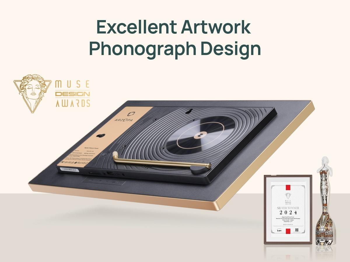 ARZOPA Digital Photo Frames Free Unlimited Cloud storage Share Unlimited 120s Videos Photos Anywhere Touch Screen WiFi Digital Picture Frame Smart Frame Video Frame Decor