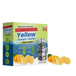 Drain Pipe Cleaner Tablets Kitchen Bathroom Sewer Deodorizing Deep Cleaning Dissolve Hair Grease Clog Remover Fast Acting Household Drain Maintenance Tablets