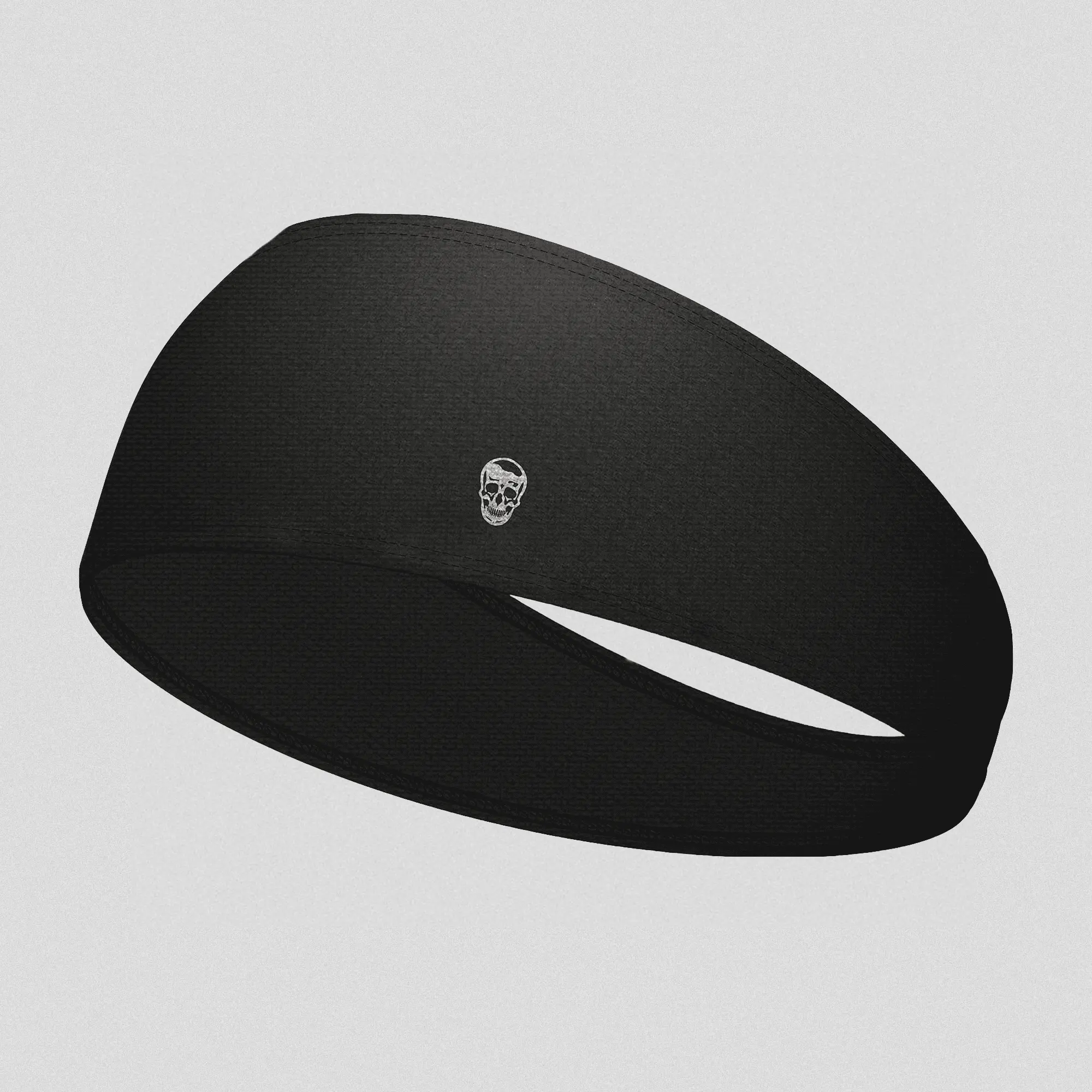 Running Headband - Unisex Four-Way Stretch Running Headband with Breathable and Non-Slip Features, Reflective Logo for Low-Light Runs