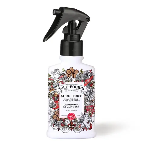 [Sole~Pourri] Shoe + Foot Deodorizer - Funk Fighting Odor Eliminator - Cedarwood Eucalyptus