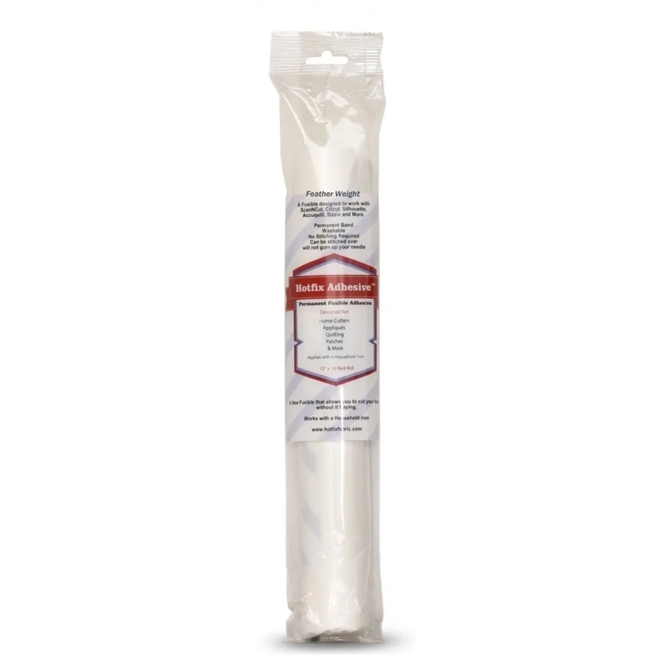 Hotfix Featherweight Fabric to Fabric Permanent Bond Adhesive 10"x12yd Roll HFA-F