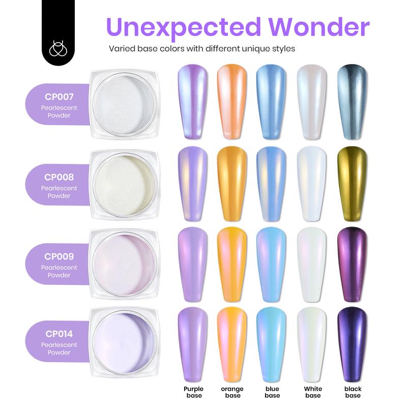 【LIVE ONLY】Beetles Nail Art Decorations Kit, Mirror Powder, Rhinestones, Stickers & Feature Top Coats for Press On Nails and DIY Nail Design