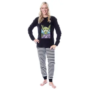 Universal Monsters Family Bride of Frankenstein Halloween Unisex Sleep Pajama Set