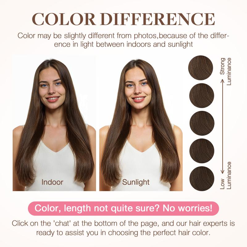 GOO GOO Micro Link Hair Extensions Real Human Hair 14-24Inch 50g-50s/30g-25s, Cold Fusion, Invisible Remy, Micro Loop Micro Ring Hair Extensions Silky Straight Hair Extensions