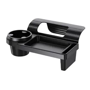 Car Window Multifunctional Storage Tray Organizer - Vehicle Door Side Hanging Storage Rack, Cell Phone Storage Box, Water Cup Holder, for Storing Small Items Such as Earphone, Keys, Bottles, suitable for most car models