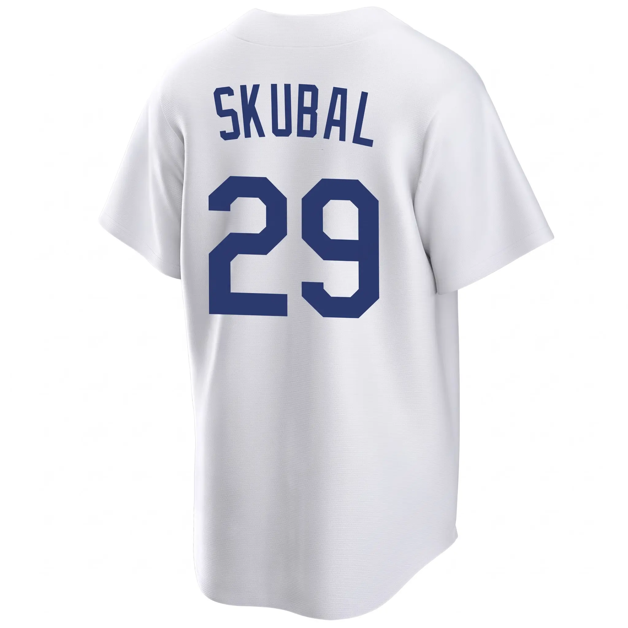 FULL PRINT Los Angeles Retro Baseball Jersey, White Button Up Sports Shirt, Number 29 Fan Edition for Men Women, White Baseball Jersey Apparel