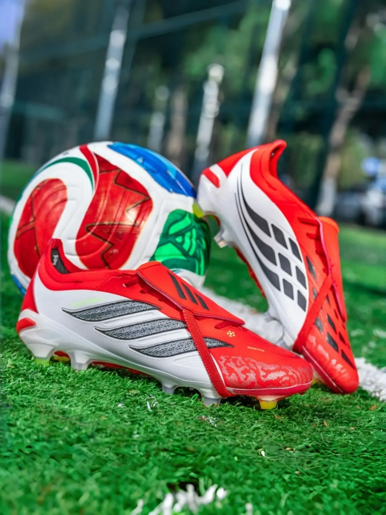 Men's Football Shoes, Sports Football Shoes, Football Boots, Soccer Cleats with Long Nails, Lawn Training and Competition, Suitable for Boys Girls Students Adults, Sporty Style