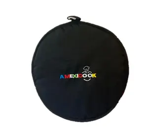 Neware 12" Insulated zippered Tortilla Cloth Warmer/ Tortillero de tela con insulacion y cierre apto para microhondas