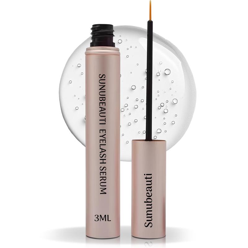 Sunubeauti Eyelash Growth Serum - 3MI Lash Serum for Eyelash Growth - Easy to Apply Eye Lash Serums to Grow Lashes - Safe Boosting Formula for Longer, Thicker and Fuller Lashes