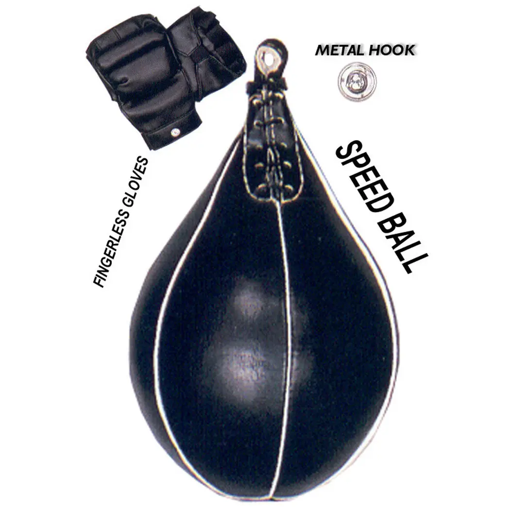 Last Punch Speed Ball Set Heavy Duty Reflex Bag with Boxing Gloves & Metal Hook