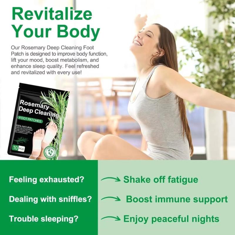 Foot Detox Patches for Stress Relief, Toxin Remova&Better Sleep Natural Deep Cleansing Pads Healthy Healthcare Solution Treatment