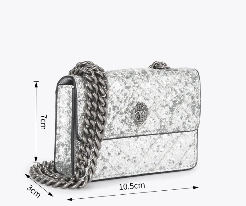 Mini Crossbody Chain Bag – Magnetic Buckle Letter Flap Small Shoulder Bag (Multiple Colors) | Casual All-Season Flap Purse