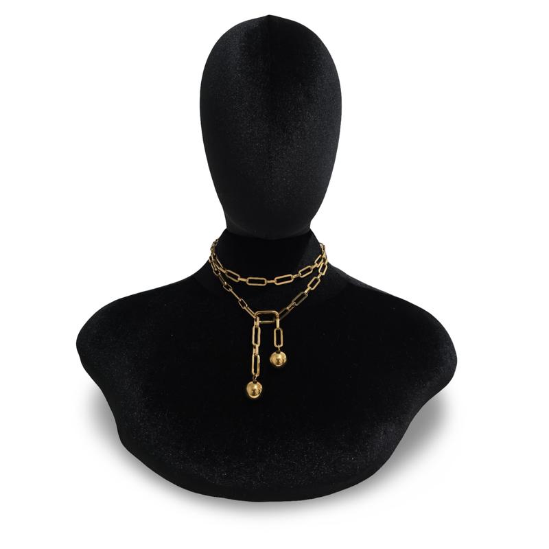 Long Paperclip Necklace / Bracelet