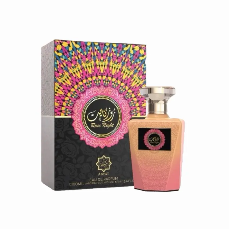Abyat Rose Night - 90ml Pour Femme Edp Eau de parfum