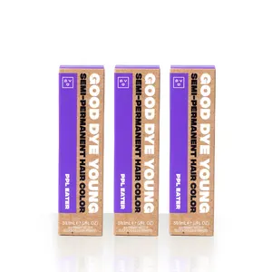 Good Dye Young PPL Eater Trio Semi-Permanent Hair Dye 3 x 2 FL OZ True Purple with Warm Undertones Cruelty Free & Leaping Bunny Certified