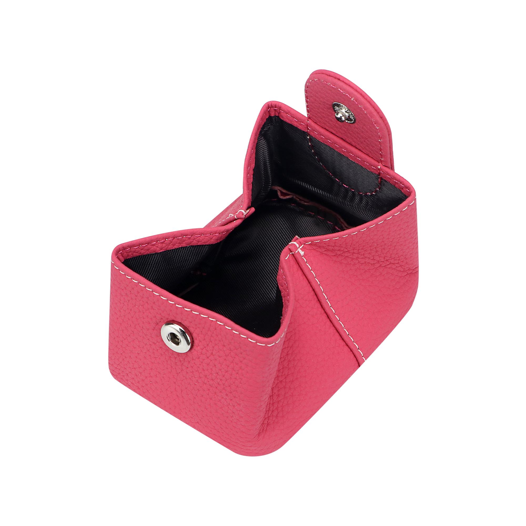 Royal Bagger Mini Lychee Pattern Coin Purse, Solid Color Buckle Key Earphone Storage Bag, Casual Change Pouch for Daily Use 1603 SpringStatements