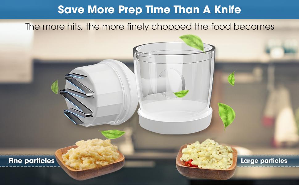 Kitchen Fruit Utensil - Pampered Chef Food Chopper - Dishwasher Safe & Clear Design
