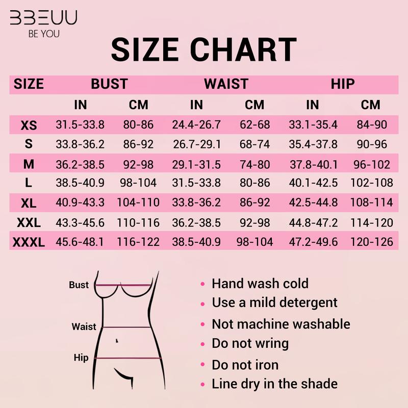 BBEUU Women's Solid Black Zipper Corset Shapewear Romper Tummy Control High-Waist Girdle Bodysuit for Daily Wear Compression Shaper - Womenswear