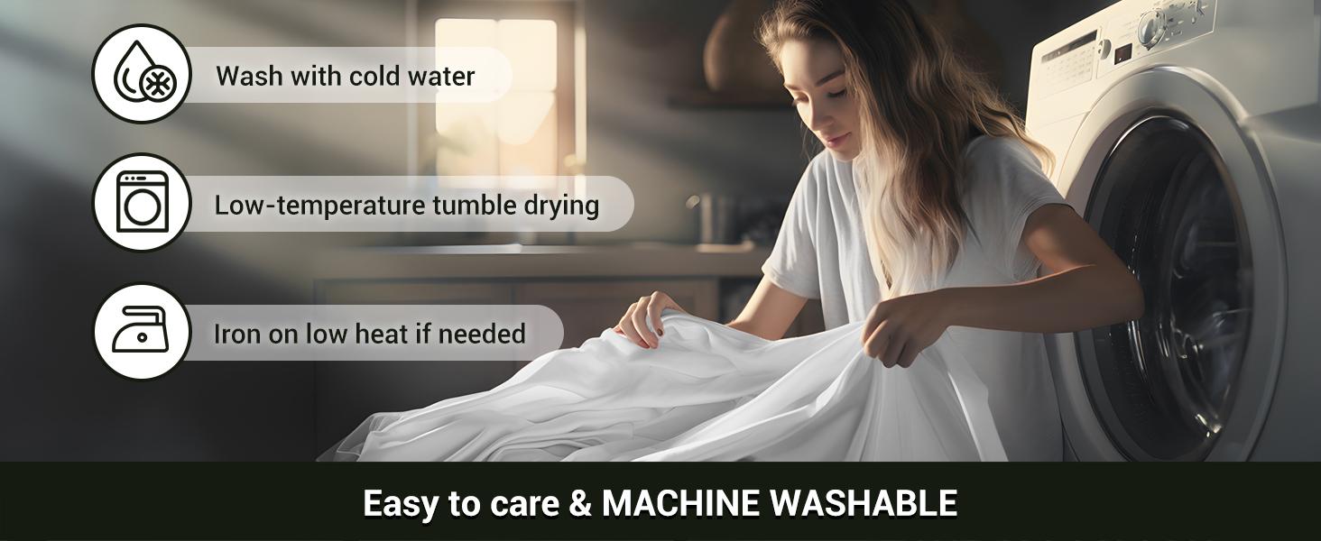 Sonoro Kate Cooling Bamboo Sheet Set- 4/6 Pieces Skin-friendly Hotel Bedding Set,Rayon Derived from Bamboo,Cooling&Breathable for Hot Sleepers Soft spring bed