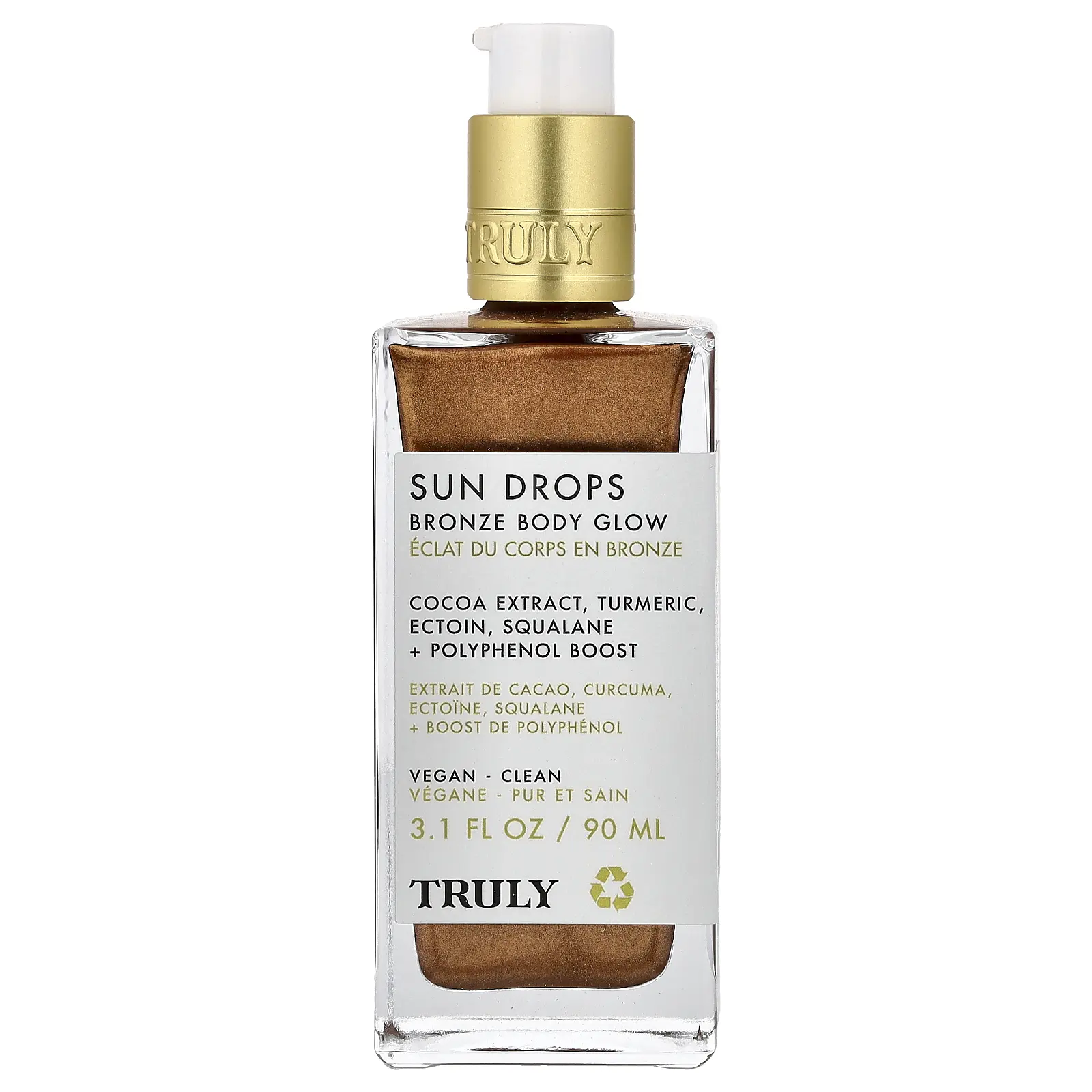 Truly Beauty Sun Drops Bronze Body Glow, 3.1 fl oz (90 ml)
