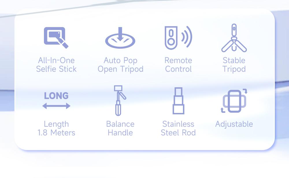 71"Auto Face Tracking Tripod for iPhone/Android with Remote One Click Pop Up Selfie Stick Tripod Gesture Control 360° Rotating Face Tracker,Follows Your Movement,for iPhone 17/16/15/14/13/Android/Camera/GoPro