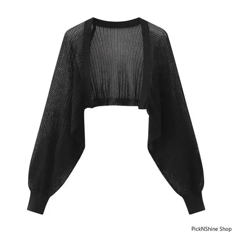 Skirt Set for Women, 3-Piece Casual Ice Silk Knit Outfit with Sun-Proof Cardigan, Camisole Top, and Skirt for Daily Wear, Clothes Products, Basic, Fashion Apparel, Women's Clothes, Synthetic Knit, Knitwear, Sleeves, Basic Tops, Skirts For Women