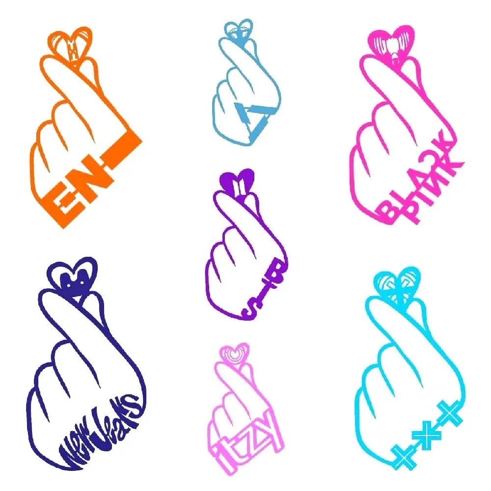 KPOP STAN VINYL STICKERS