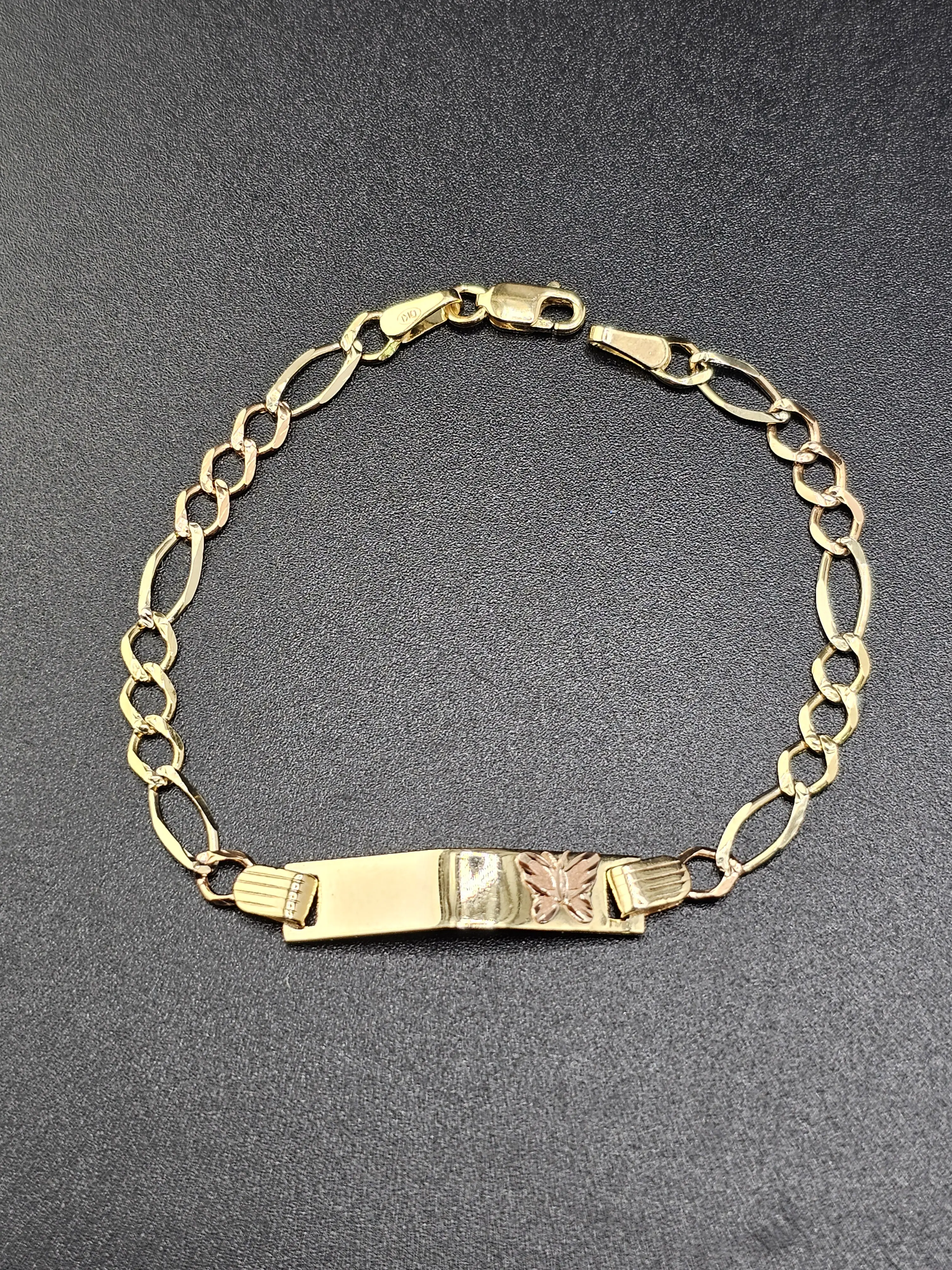 14K Gold Children Bracelet - Fashion Bracelet