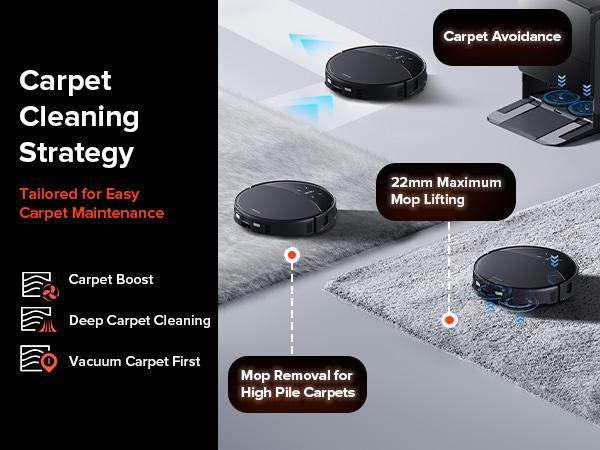 Roborock Saros 10R Robot Vacuum and Mop, Powerful Suction, Zero-Tangling, 3.14’’ Ultra Slim, FlexiArm Riser Technology for Carpet & Floor, Corner & Edge Cleaning, Self-Emptying, Hot Air Drying, Black #TikTokShopBlackFriday #TikTokShopCyberMonday
