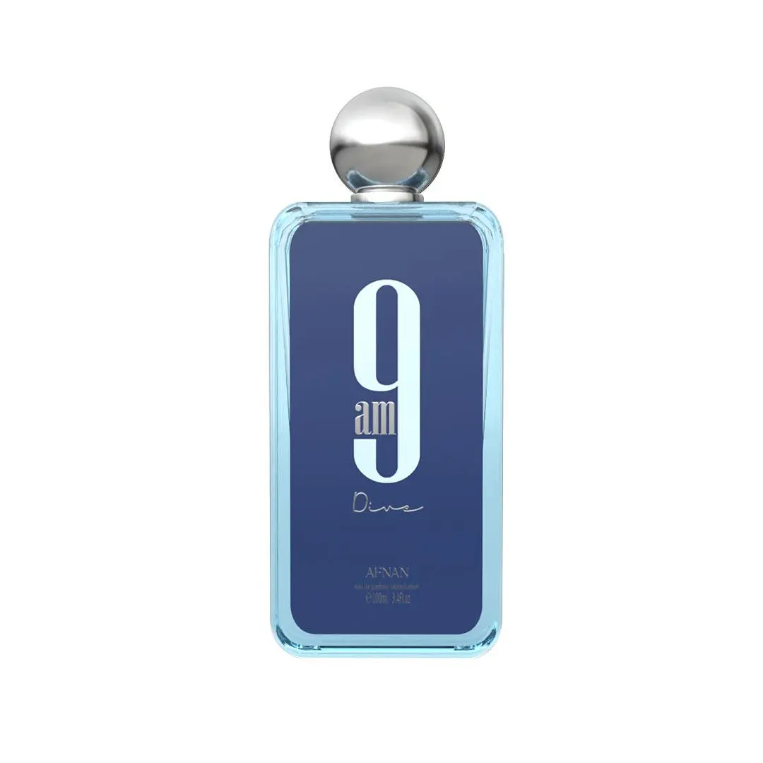 Afnan 9AM Dive Eau de Parfum – Refreshing & Aquatic Unisex Fragrance, 100ml (3.4 oz)