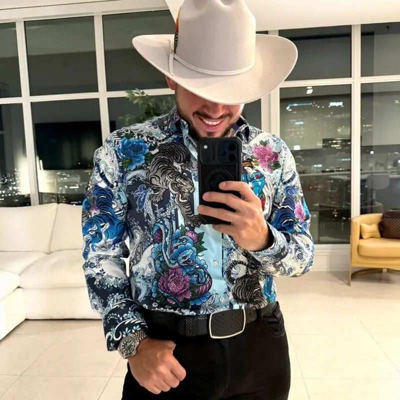 BELICON RHINESTONE LONG SLEEVE - 8 DESIGNS   (SLIMFIT)