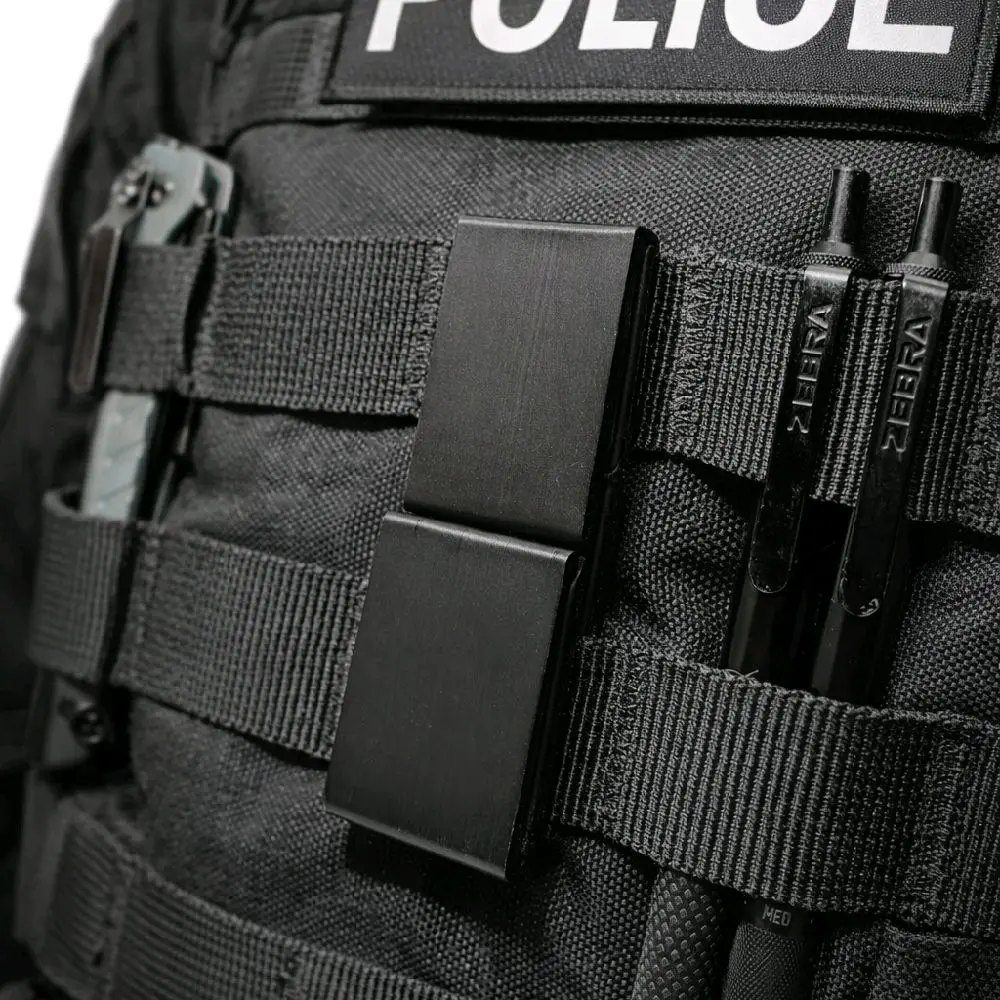 MOLLE ID Card Driver's License Clip - 3D Printed MOLLE ID Card Driver's License Clip - 3D Printed