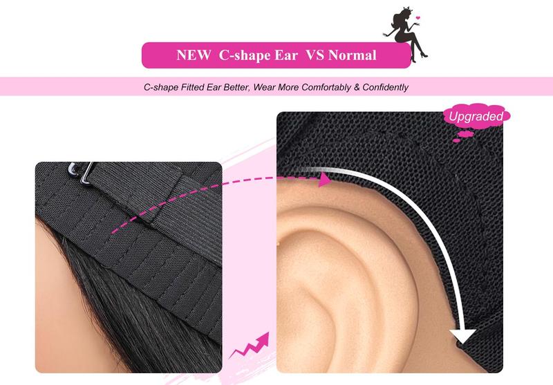 M-cap Body Wave 9x6 HD Lace Wear Go Glueless Wig Pre-Bleached Tiny Knots Pre-Plucked Natural Hairline Human Hair Frontal Wig TikTokShopBlackFriday