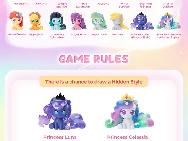 My Little Pony Friendship is Magic Blind Box - Cute Peripheral Ornaments, Room Decorations, Perfect Birthday Gifts for Friends