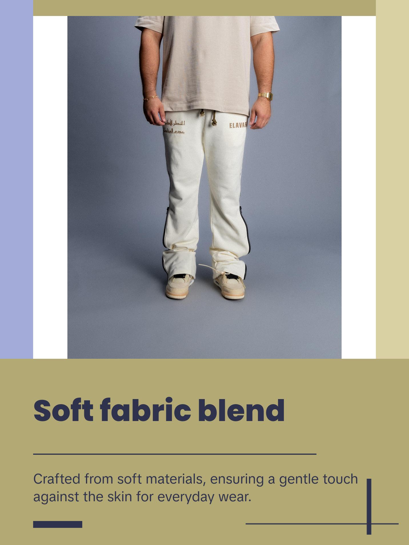 ELAVAR FLARED/REGULAR Sweats Beige