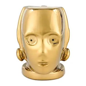 Star Wars C-3P0 Electroplated Sculpted Ceramic Mug | Holds 20 Ounces