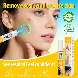 Daily Skin Renewal Light Therapy Pen | Gently Enhances Skin's Clarity and Radiance | Battery-Operated for Convenient Use at Home or Travel | Pain-Free Personal Beauty Tool