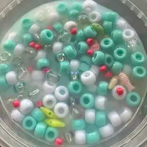 Pluckies Colorful Silicone Bead Mix with Fun Charms & Unique Designs for Crafting Jewelry Making Stress Relief America