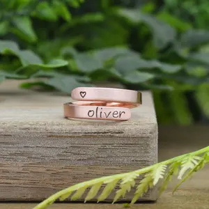 Custom Name Ring