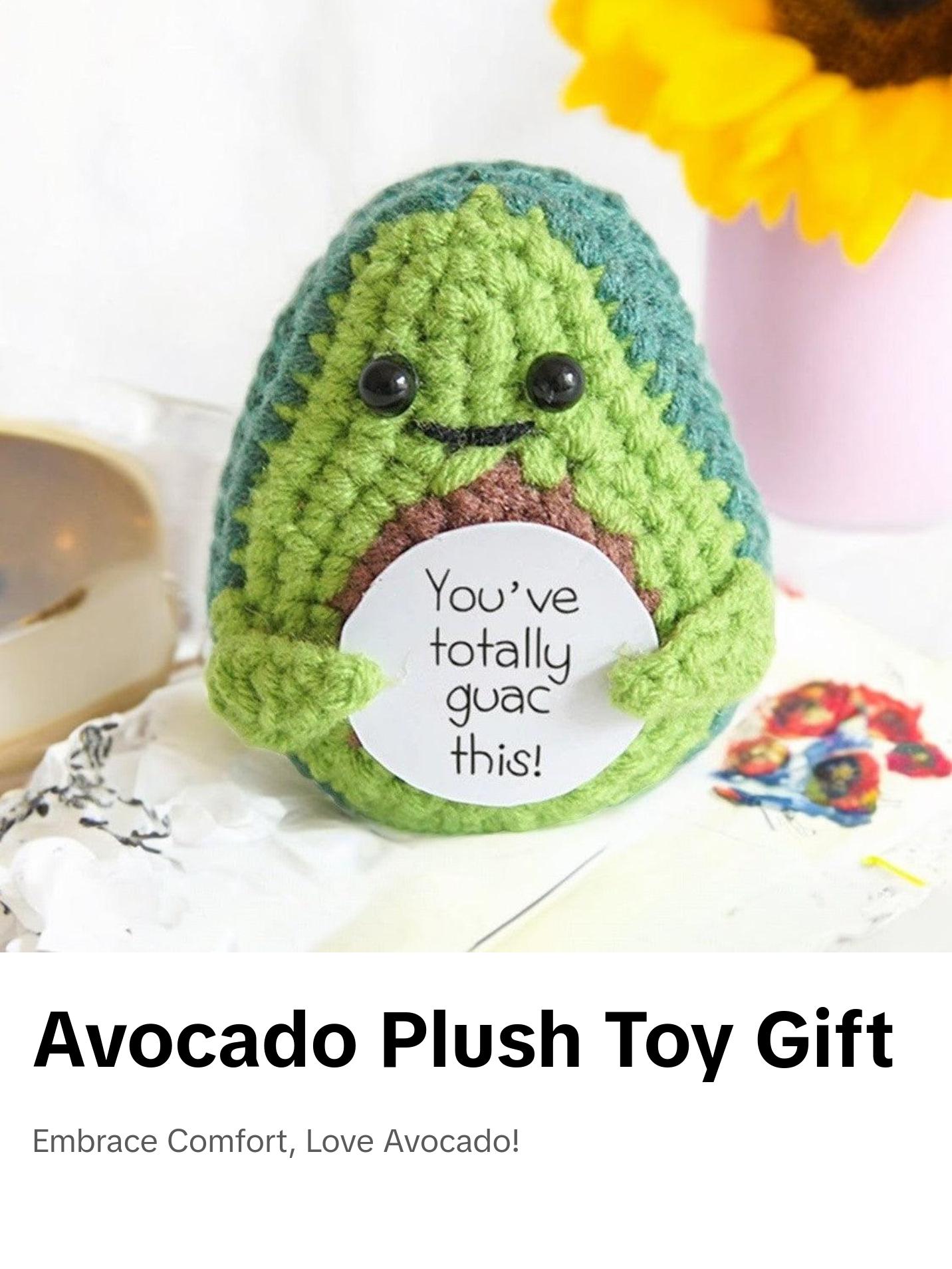 Handmade You've Totally Got This Avocado