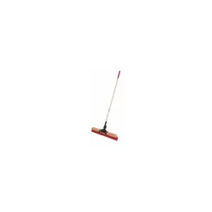 Union Tools BR24MU16 24" Multi-Surface Razorback Push Broom (Red Bristle)