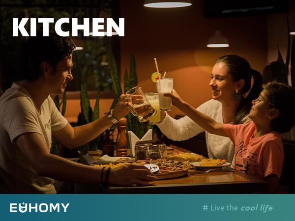 EUHOMY 12V Refrigerator (24/37/53Quart /23L/35L/50L) supports 12V/24V DC & 110-240V AC. Portable with -4°F~68°F range, it features wheels, 2 baskets, and large cooling zone. Ideal for RVs, travel, Truck, Boat